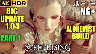 PS5 STEELRISING New Game Plus Gameplay 4K 60FPS HDR Part 1 | Steelrising Update 1.04|Steelrising NG+