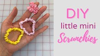 How to Make Little Scrunchies for Babies, Toddlers, Kids and Adults