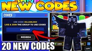 20 NEW CODES LOKI UPDATE!  BLUE LOCK RIVALS ALL WORKING LOKI UPDATE CODES (Roblox Blue Lock Rivals)