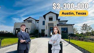 What’s Inside the New $3.3M Home in West Austin Texas! Berkeley Plan