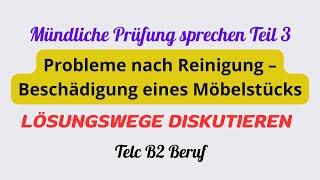 Mündliche Prüfung sprechen Teil 3, Lösungswege diskutieren, #germanlevelb2 ,#mündliche_prüfung