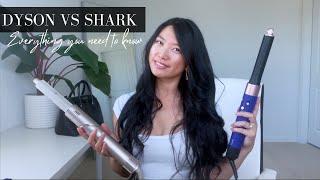 My Honest Review: Dyson Airwrap vs Shark Flexstyle for Long Straight Hair | What you need to know