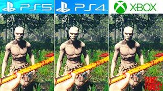 Sons of The Forest PS5 vs PS4 vs XBOX