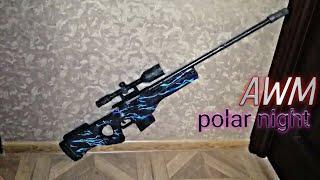 Как сделать Макет AWM "Polar Night" из картона из Standoff2? | Макарун