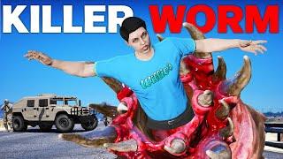 THIS TERRIFYING WORM EATS PLAYERS! | GTA 5 RP