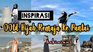 Inspirasi Ootd Hijab Remaja ke Pantai Kekinian