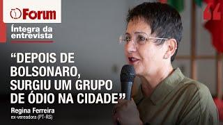 Regina Ferreira fala quem era Tiü França, que atacou STF, em Rio do Sul (SC)