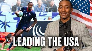 Perry Baker leads USA into battle at the Rugby World Cup 7s!