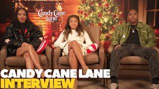 Genneya Walton, Thaddeus J Mixson, and Madison Thomas Talks CANDY CANE LANE