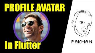 Create Profile AVATAR in Flutter app #fluttershorts