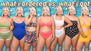 i tried on 9 bikinis & bathing suits for summer (plus size friendly, affordable, & small biz & more)