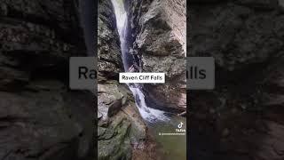 BEAUTIFUL North Georgia WATERFALLS | Waterfall Hiking Trail  #shorts #youtubeshorts
