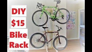 How to build a $15 bike storage rack