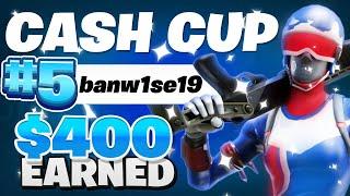 HOW I PLACED 5TH IN SOLO CASH CUP (400$)