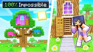 Aphmau’s 100% IMPOSSIBLE Tree House In Minecraft!