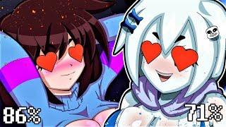 TRUE LOVE of FNIA UNDERTALE GIRLS | FNIA Love Calculator 4