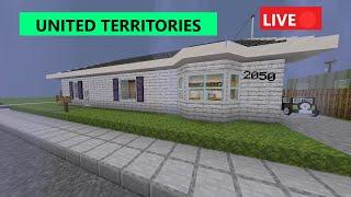 WolfKing25 - United Territories - BUILDING MY MINECRAFT CITY LIVE!