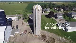 Silo demolition FAIL