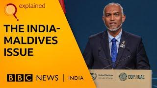 The India-Maldives row explained | BBC News India