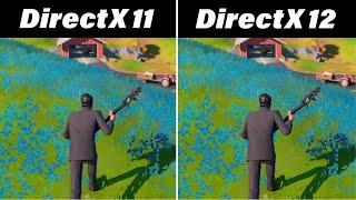 Fortnite Dx11 vs Dx12 (Performance Comparison)