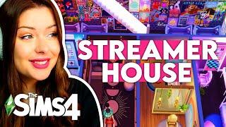 I Tried Building a STREAMING HOUSE in The Sims 4