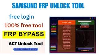 All samsung frp bypass unlock tool free 2024 100% free login easy tool #samsung_frp_tool_2024 #tech