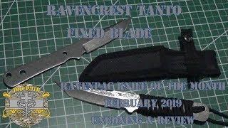 Ravencrest Kwaiken Fixed Blade - Ravenpac Knife of the Month February 2019 Unboxing & Review