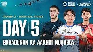 [UR] 2025 PMSL CSA Spring – Survival Stage Day 5 | Bahaduron ki aakhri jung.
