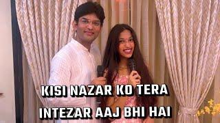 Kisi Nazar Ko Tera Intezar Aaj Bhi Hai | Ghazal | Sung by Sanvi & Dad| Sisters’ Musical Bond