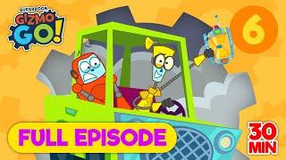 The Fast & the Gear-ious | a Lesson in Patience | GizmoGO! S01 E06 | Full Episode for Kids