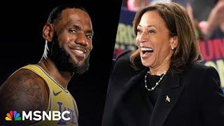 ‘What are we even talking about here’: Lebron James makes powerful endorsement of Kamala Harris