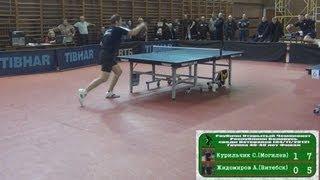 Alexander ZHIDOMIROV vs Sergey KURILCHIK ONE POINT Raubichi, Belarus Open Championship 2012