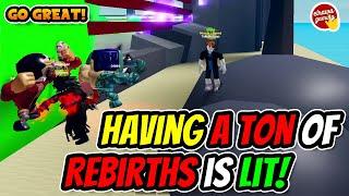 Noob to Pro with 18980 rebirths!  | Roblox Muscle Legends