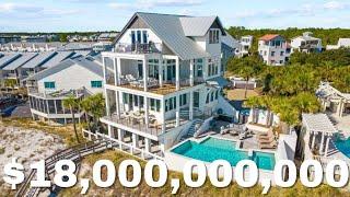 THE ULTIMATE 30A LUXURY BEACH HOUSE | 30A FLORIDA LUXURY REAL ESTATE ($18,000,000)