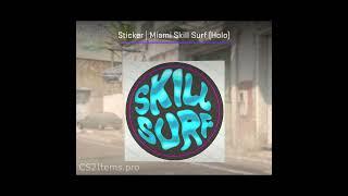 Sticker | Miami Skill Surf (Holo) #shorts #cs2