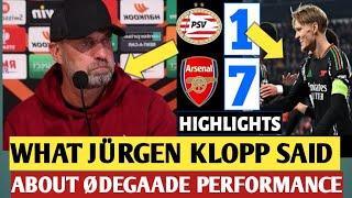 Jürgen Klopp's Praise for Martin Ødegaard and Arsenal's Historic Victory