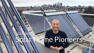 223. Solar thermal home pioneers - Still cool after all these years