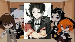 Реакция Bungou Stray Dogs на TikTok 2 часть соукоку, шинсоукоку