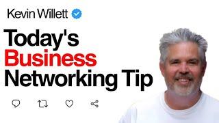 Today's business networking tip - before you unsubscribe