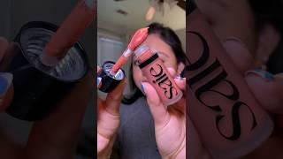 saie’s NEW blush in “cutie”  #makeup #glowy #makeuptutorial #blush #grwm #pinkgirl #beauty