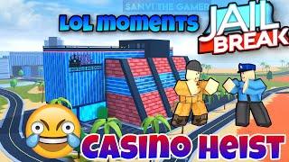 Casino heist gone wrong || Roblox Jailbreak || Sanvi The Gamer ||