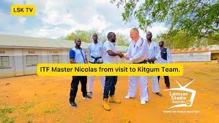 ITF Master Nicolas from Sweden finally in Africa(Kitgum) visiting Kitgum Taekwondo Team.