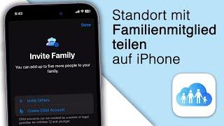 Familienfreigabe auf iPhone einrichten & iCloud Speicher teilen! [2023]