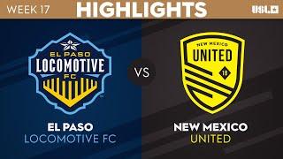 7.1.2023 | El Paso Locomotive FC vs. New Mexico United - Game Highlights