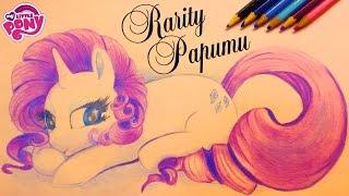 Как нарисовать май литл пони  Рарити / Как нарисовать Рарити / How to draw my little pony rarity