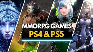 Top 35 Best MMORPG Games on PS4 & PS5 (2025)