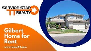 Gilbert Homes for Rent 4BR/3BA by Gilbert Property Management AZ | Service Star Realty