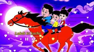 लकड़ क कठ  Lakdi ki kathi  Popular Hindi Children Songs  Animated Songs by JingleToons