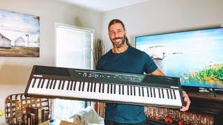 My Musical Journey Begins! Alesis Recital 88 Key Beginner Digital Piano Review