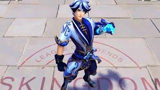 Porcelain Protector Ezreal Detailed Skin Spotlight - League of Legends